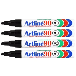 Artline Merking|Merkepenn 90 - Svart 4-pk.