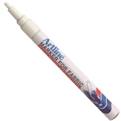 Artline Merking|Tekstilpenn EKC-1 Fabric - hvit