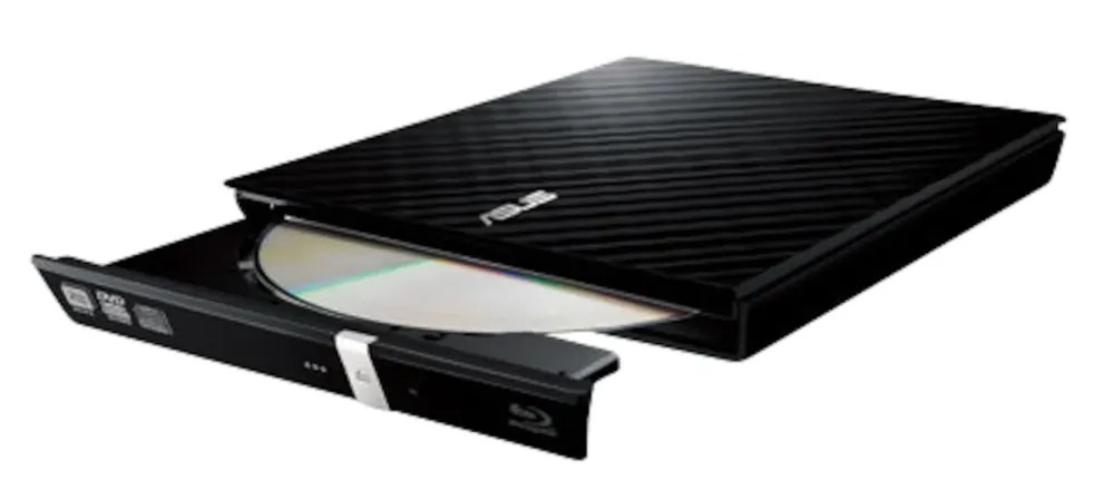 Asus Datamaskinkomponenter|External Slim DVD-brenner og leser Svart