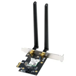 Asus Nettverkskort (Trådløse)|PCE-BE6500 Wifi 7 Tri-Band PCIe Nettverkskort