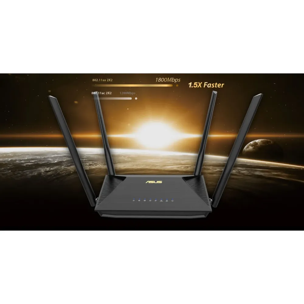 Asus Wifi-Routere|RT-AX53U Trådløs ruter AX1800