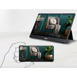 Asus Mac-Tilbehør|Dataskjermer|ZenScreen Go MB16AWP Trådløs monitor 15,6