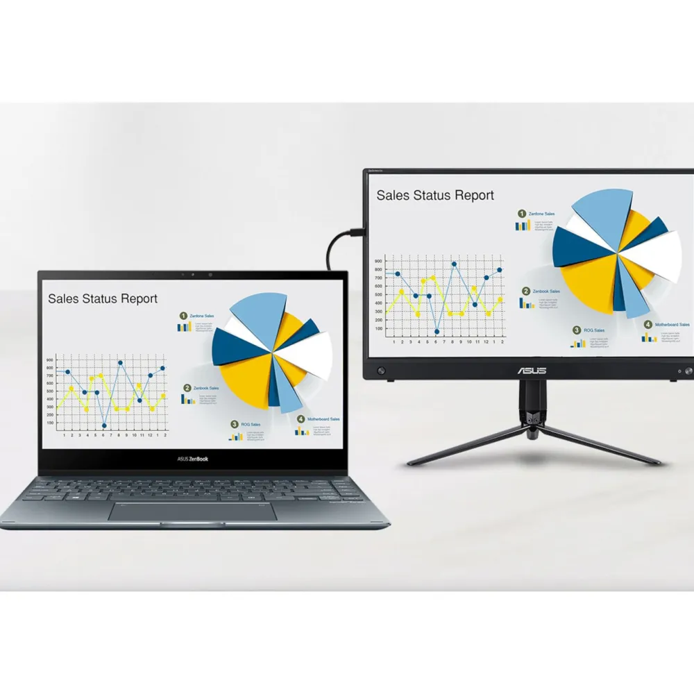 Asus Mac-Tilbehør|Dataskjermer|ZenScreen Go MB16AWP Trådløs monitor 15,6"