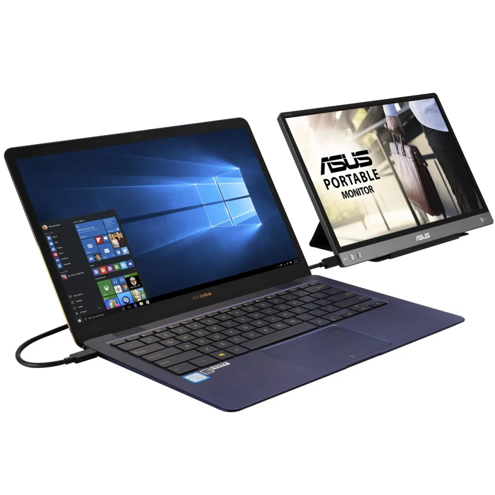 Asus Dataskjermer|ZenScreen MB14AC Portabel monitor 14" USB-A/USB-C