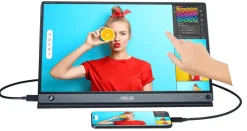 Asus Dataskjermer|ZenScreen MB16AMT Touch-monitor 15,6"