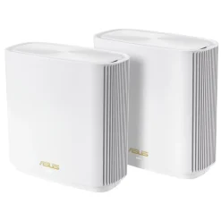 Asus Mesh|Wifi-Routere|Zenwifi AX XT8 Mesh-system AX6600 2-pk. Hvit
