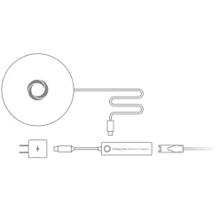 Athom Smarte Alarmer|Smarte Sensorer|Ethernet Adapter for Homey Pro (Early 2023)