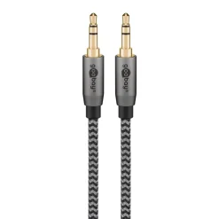 Kjell Lyd- & Videokabler|AUX-lydkabel 3,5 mm 2 m