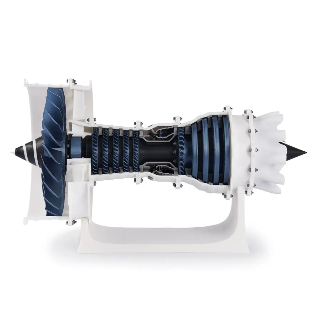 Bambu Lab 3D-Skriver|3D-sett for jetmotor Grå