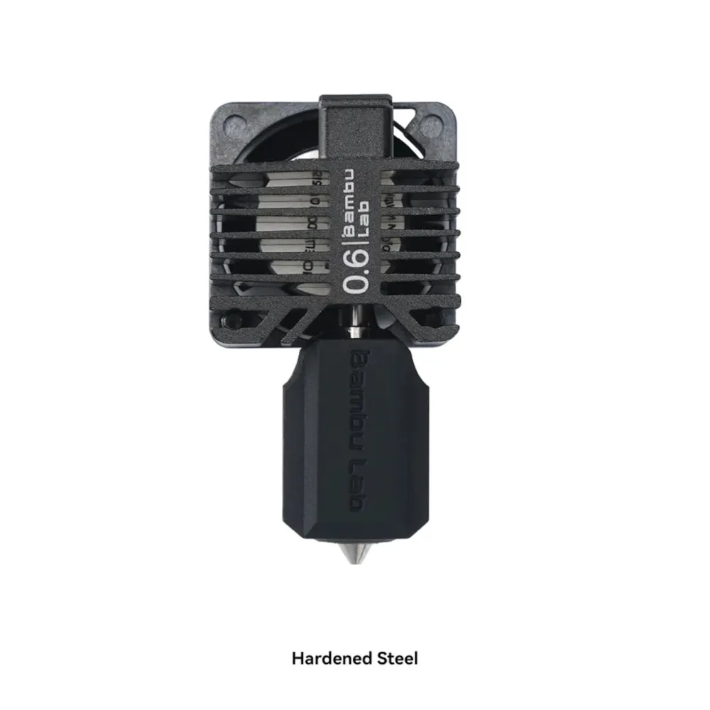 Bambu Lab 3D-Skriver|Hardened Steel Complete Hotend for P1-serien 0,6 mm