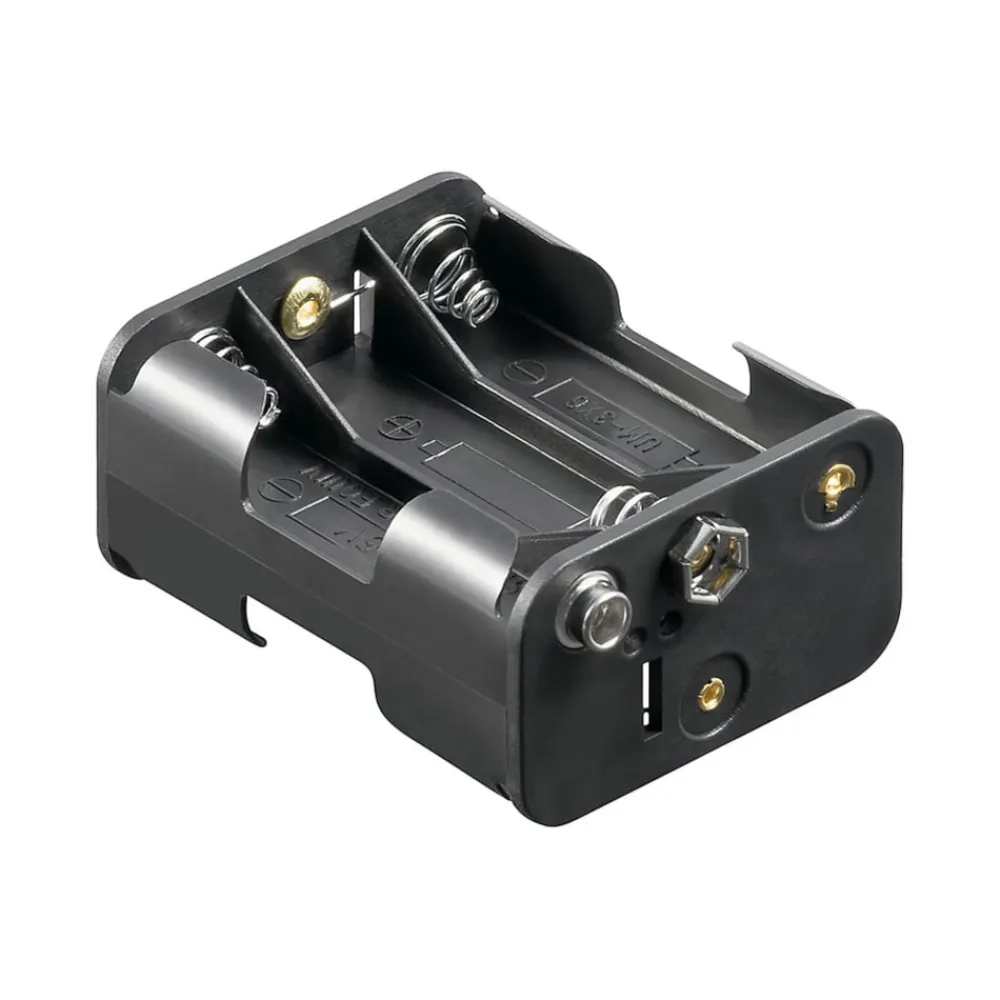 Kjell Batterier|Batterier|Batteriholder 6xR6 (AA)
