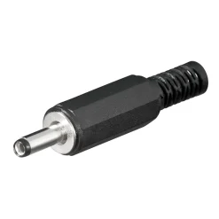 Kjell Strømadaptrer|Svakstrøm|Batterikontakt 3,4x1,3x9 mm