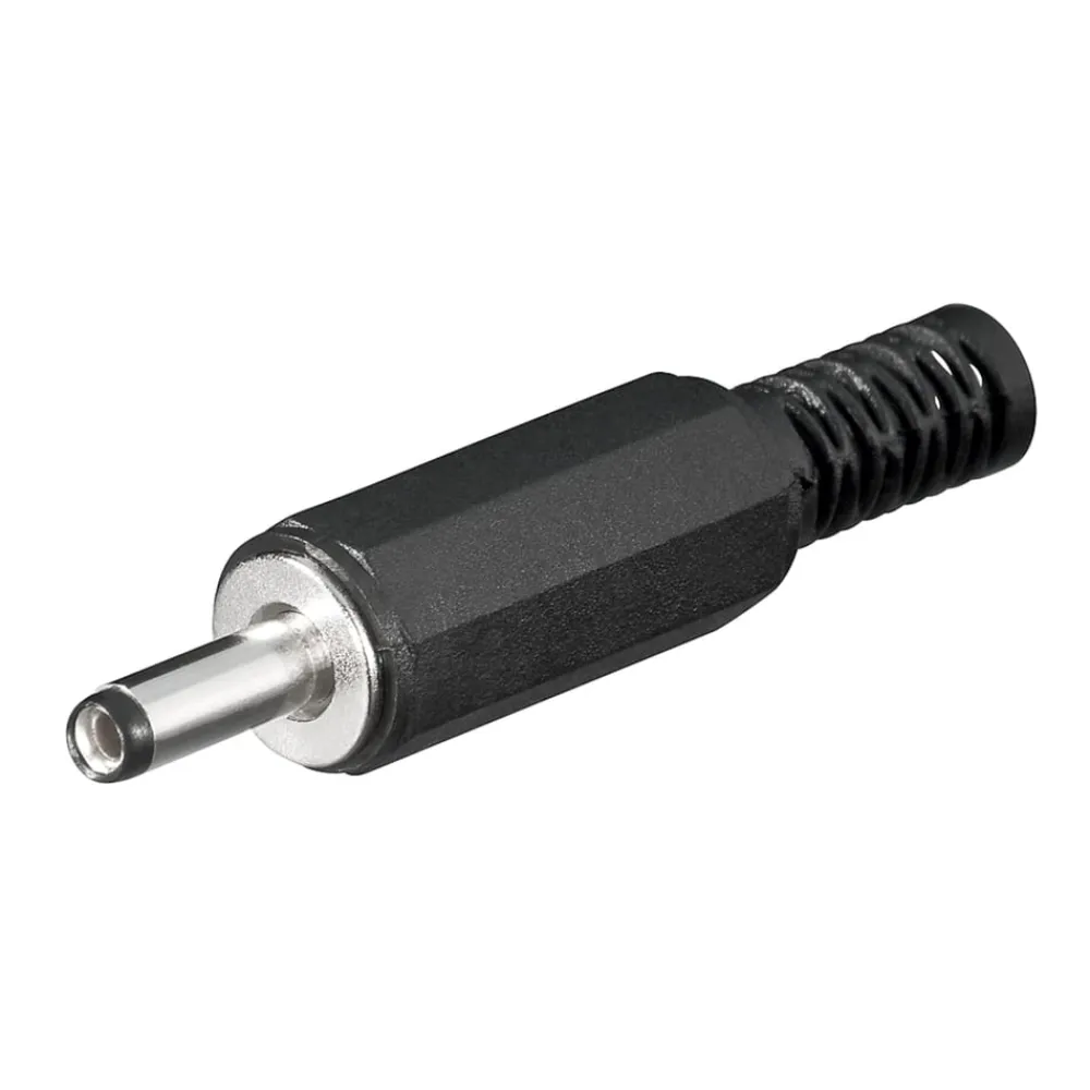 Kjell Strømadaptrer|Svakstrøm|Batterikontakt 3,4x1,3x9 mm