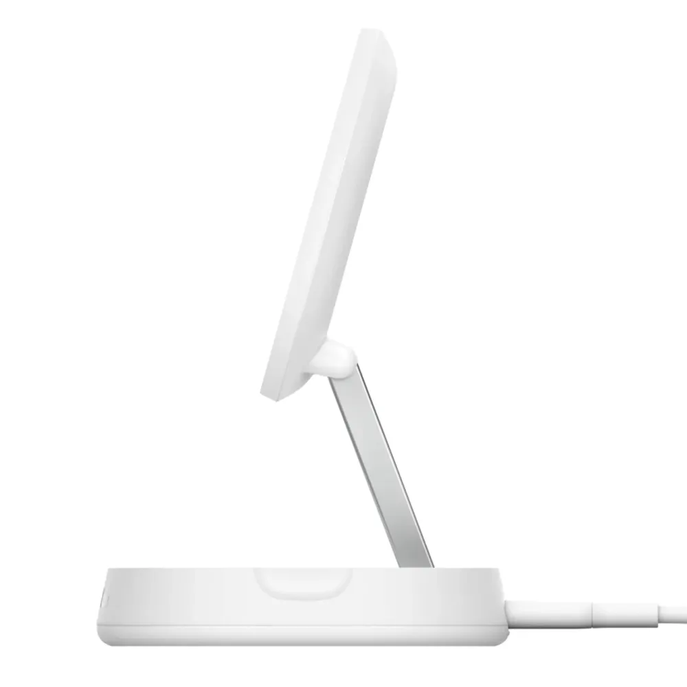 Belkin Iphone-Tilbehør|Hjemmekontor|BoostCharge Pro Ladestativ med Qi2 15 W