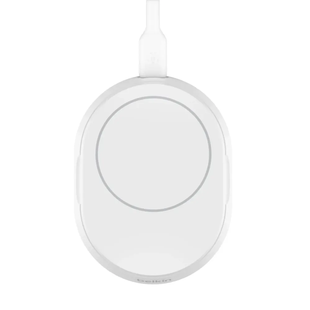 Belkin Iphone-Tilbehør|Hjemmekontor|BoostCharge Pro Ladestativ med Qi2 15 W