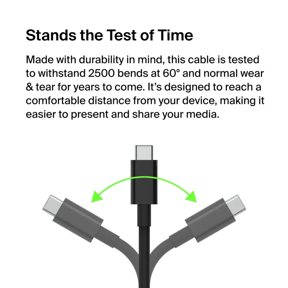 Belkin Kabler Og Adaptere|Hdmi|USB-C til HDMI-kabel 8K/60 Hz 2 m