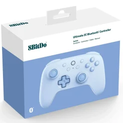 8Bitdo Håndkontroller|Ultimate 2C Trådløs håndkontroll for Nintendo Switch Blå