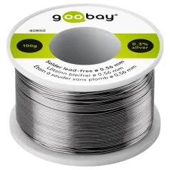 Kjell Verktøy|Blyfritt loddetinn Ø0,56 mm 100 g