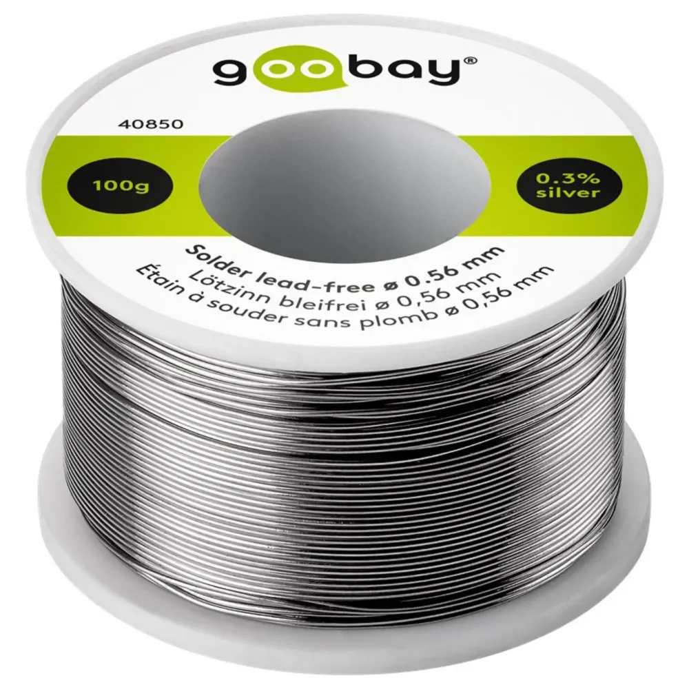 Kjell Verktøy|Blyfritt loddetinn Ø0,56 mm 100 g