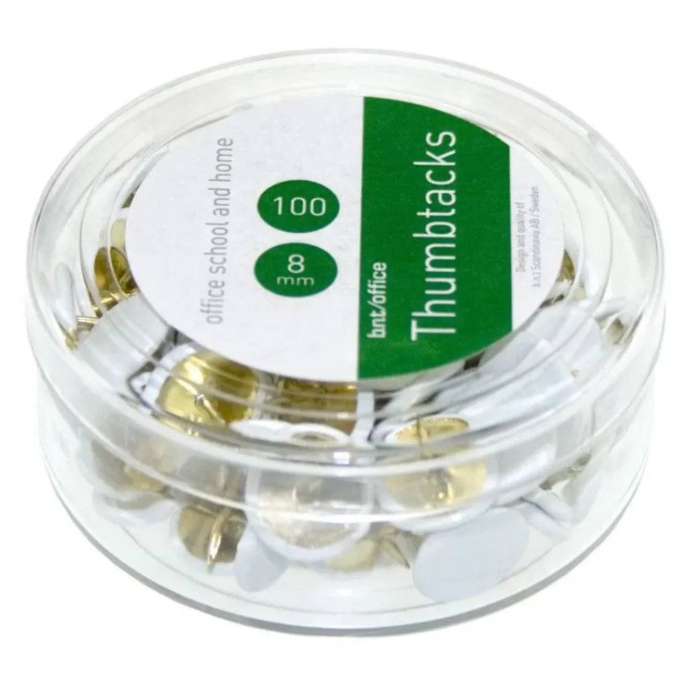 BNT Office Opphenging|Tegnestifter hvite 100-pk.