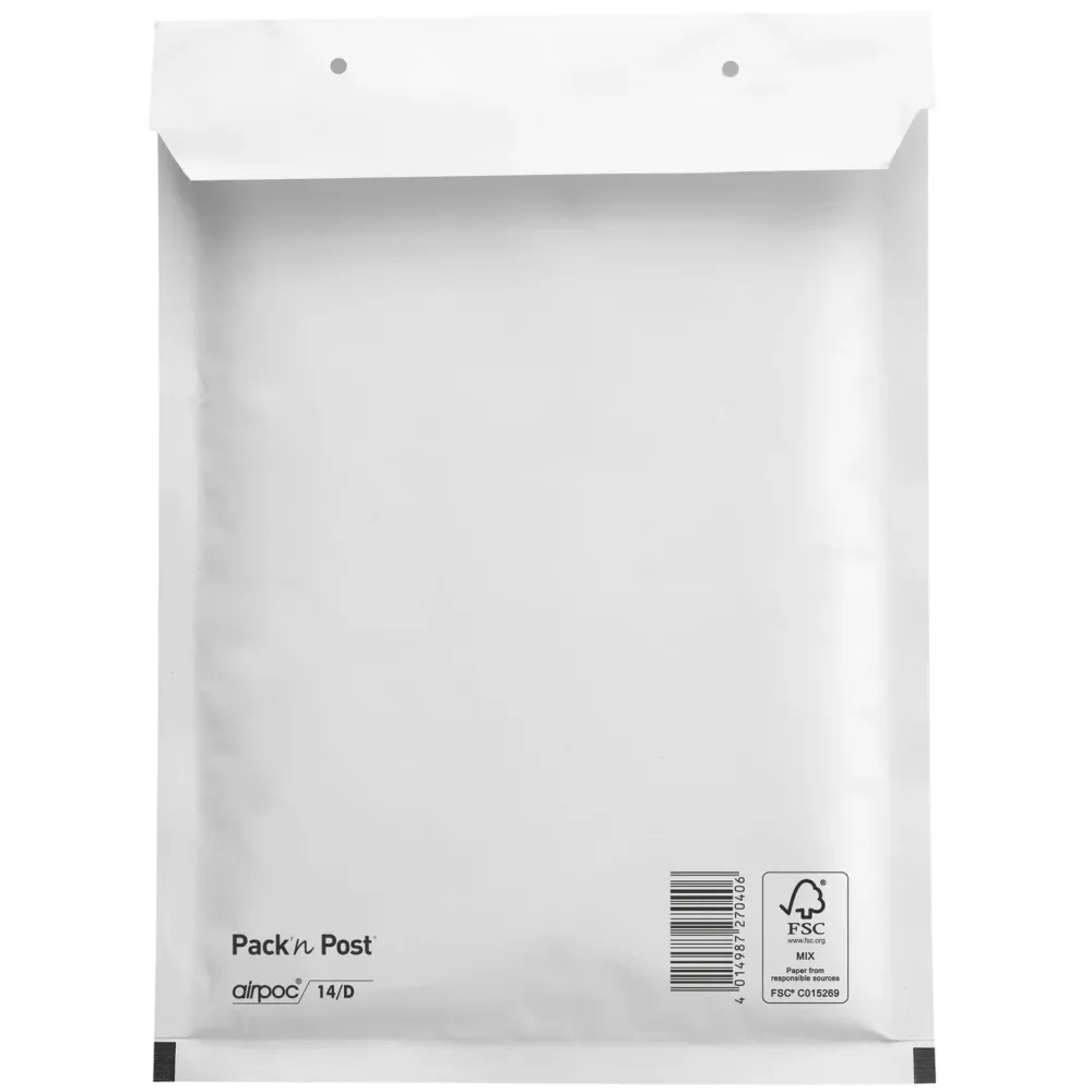 Kjell Brev Og Pakker|Bobleposer 10-pk. 180x265 mm