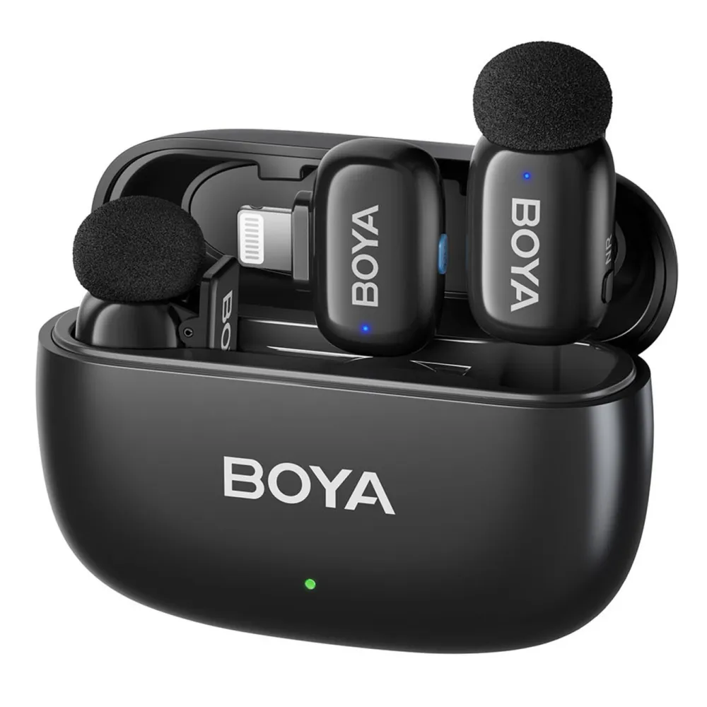 Boya Mikrofoner|mini 2 trådløst mikrofonsystem for iPhone
