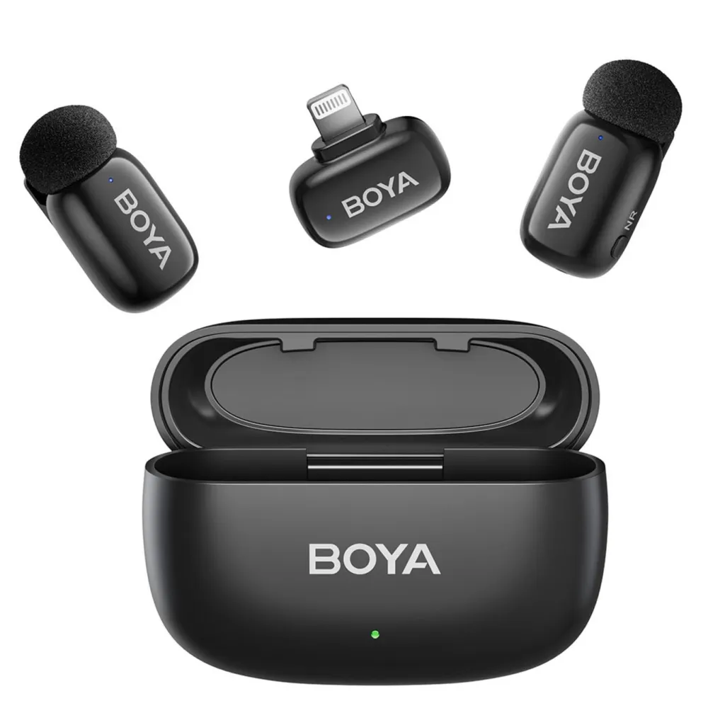 Boya Mikrofoner|mini 2 trådløst mikrofonsystem for iPhone
