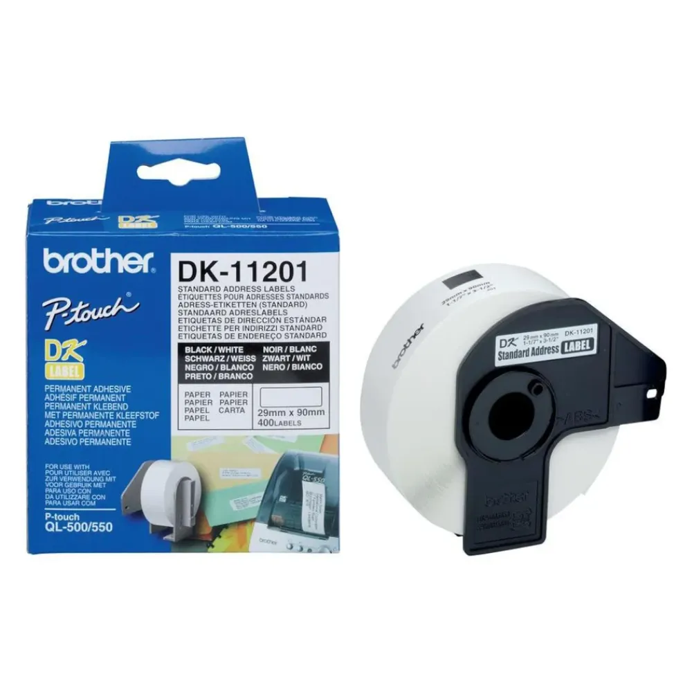 Brother Merking|DK-adresseetiketter 29x90 mm