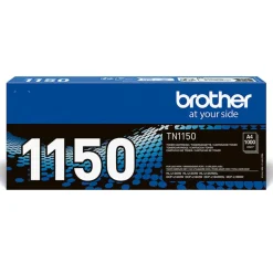 Brother Skrivere Og Tilbehør|TN-1150 tonerkassett Svart