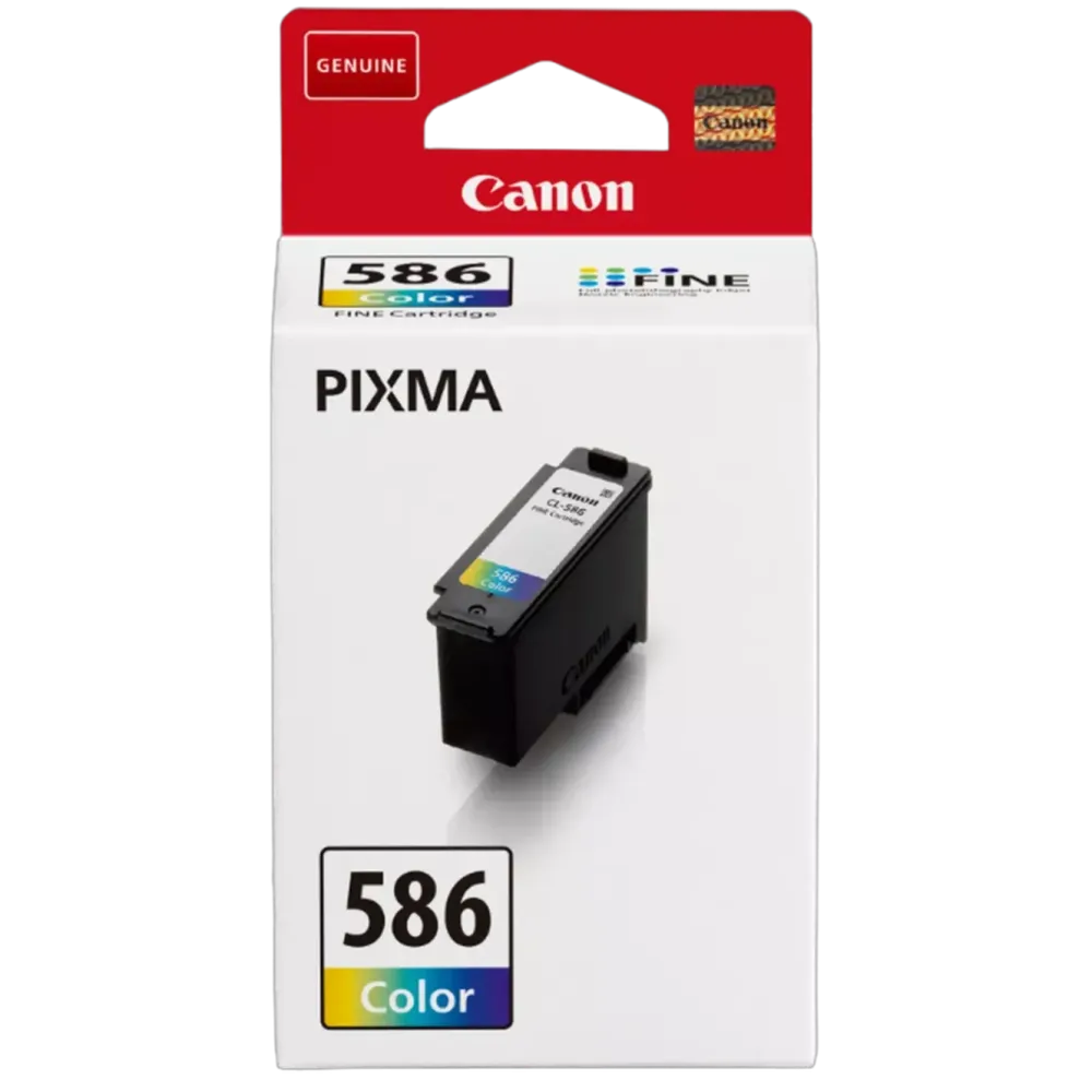 Canon Skrivere Og Tilbehør|CL-586 blekkpatron – Farge