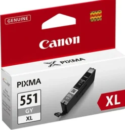 Canon Skrivere Og Tilbehør|CLI-551 GY XL - Grå XL