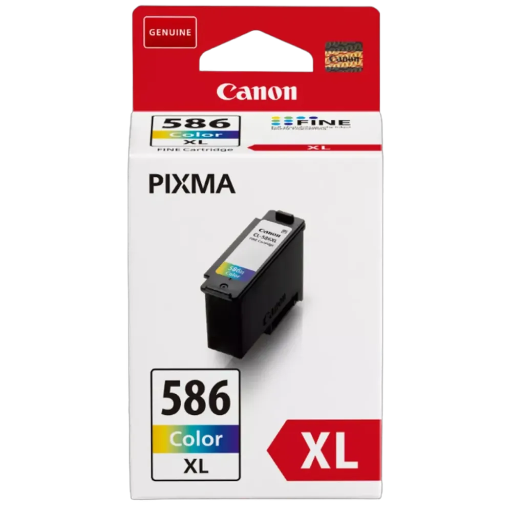 Canon Skrivere Og Tilbehør|CL-586XL - Fargeblekkpatron med høy kapasitet
