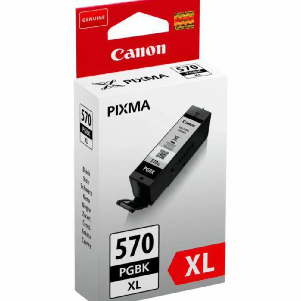 Canon Skrivere Og Tilbehør|PGI-570PGBK XL blekkpatron, svart