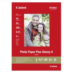 Canon Skrivere Og Tilbehør|Pus Glossy II Fotopapir A3 20-pk.
