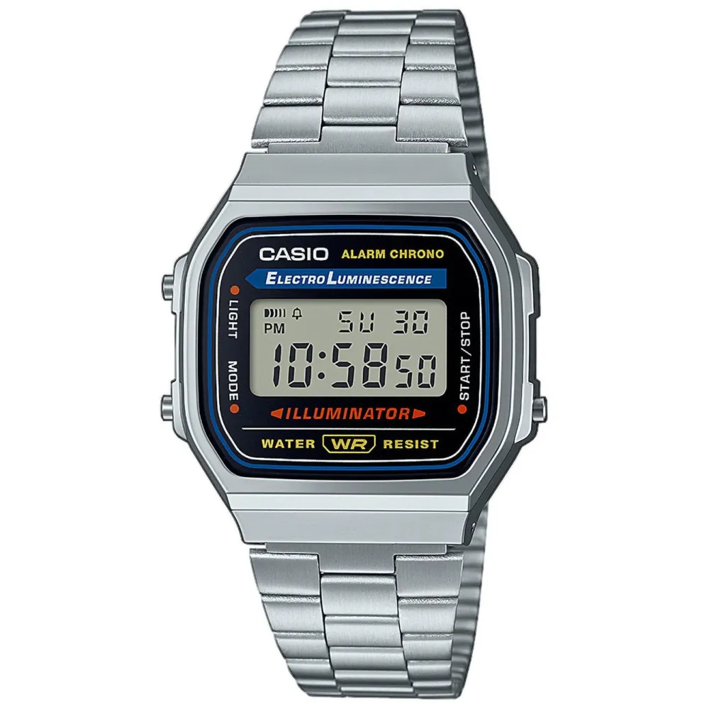 Casio Klokker Og Tellere|A168WA-1YES Armbåndsur