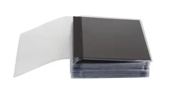 Kjell Musikkspiller Og Radio|Datatilbehør|CD-lomme dobbel med karbonpapp 25-pk.