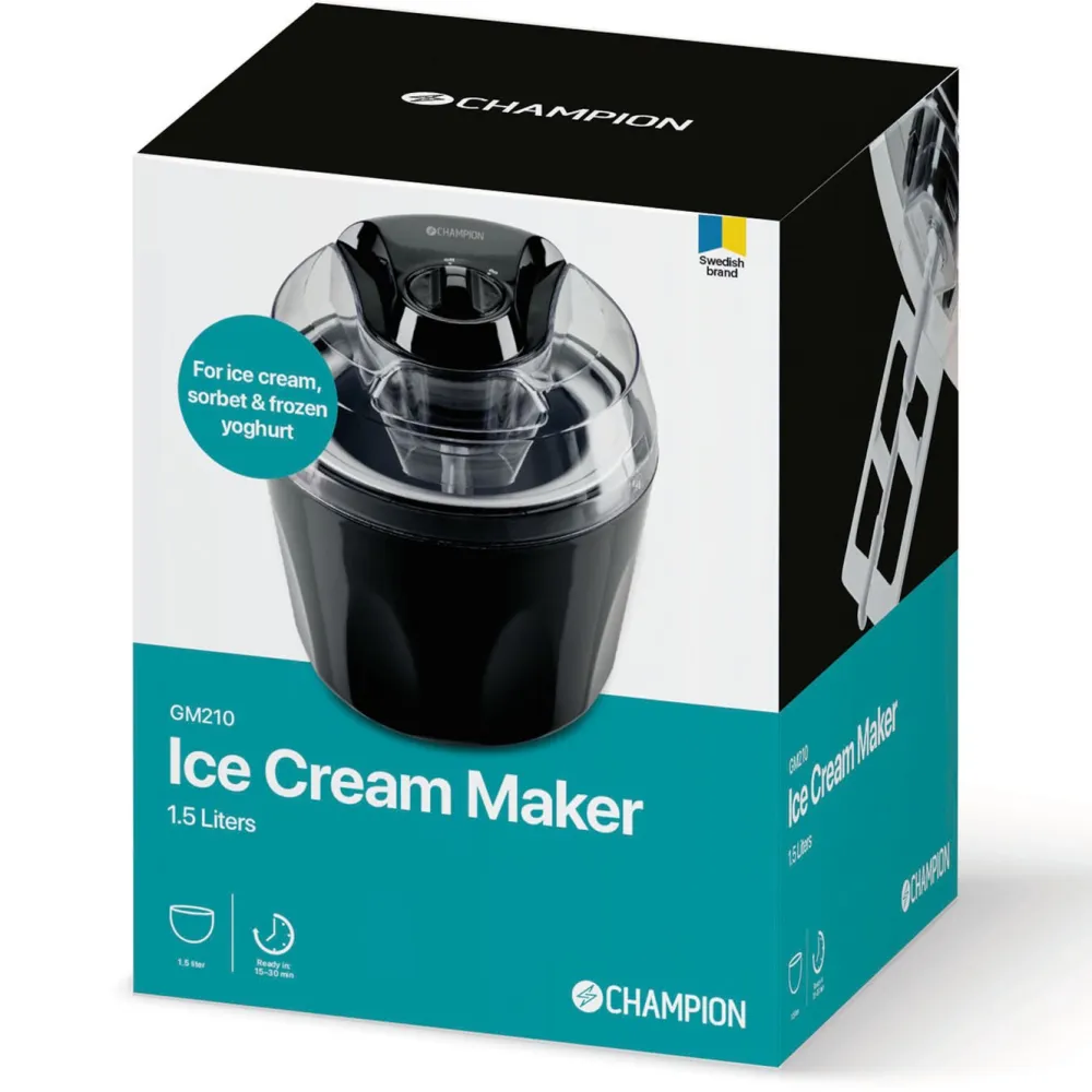 Champion Kjøkken Og Spisestue|Ismaskin 1,5 L