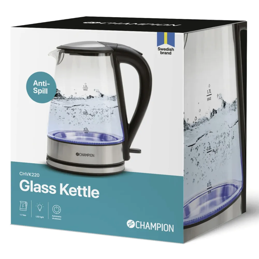 Champion Kjøkken Og Spisestue|Vannkoker med glasskanne