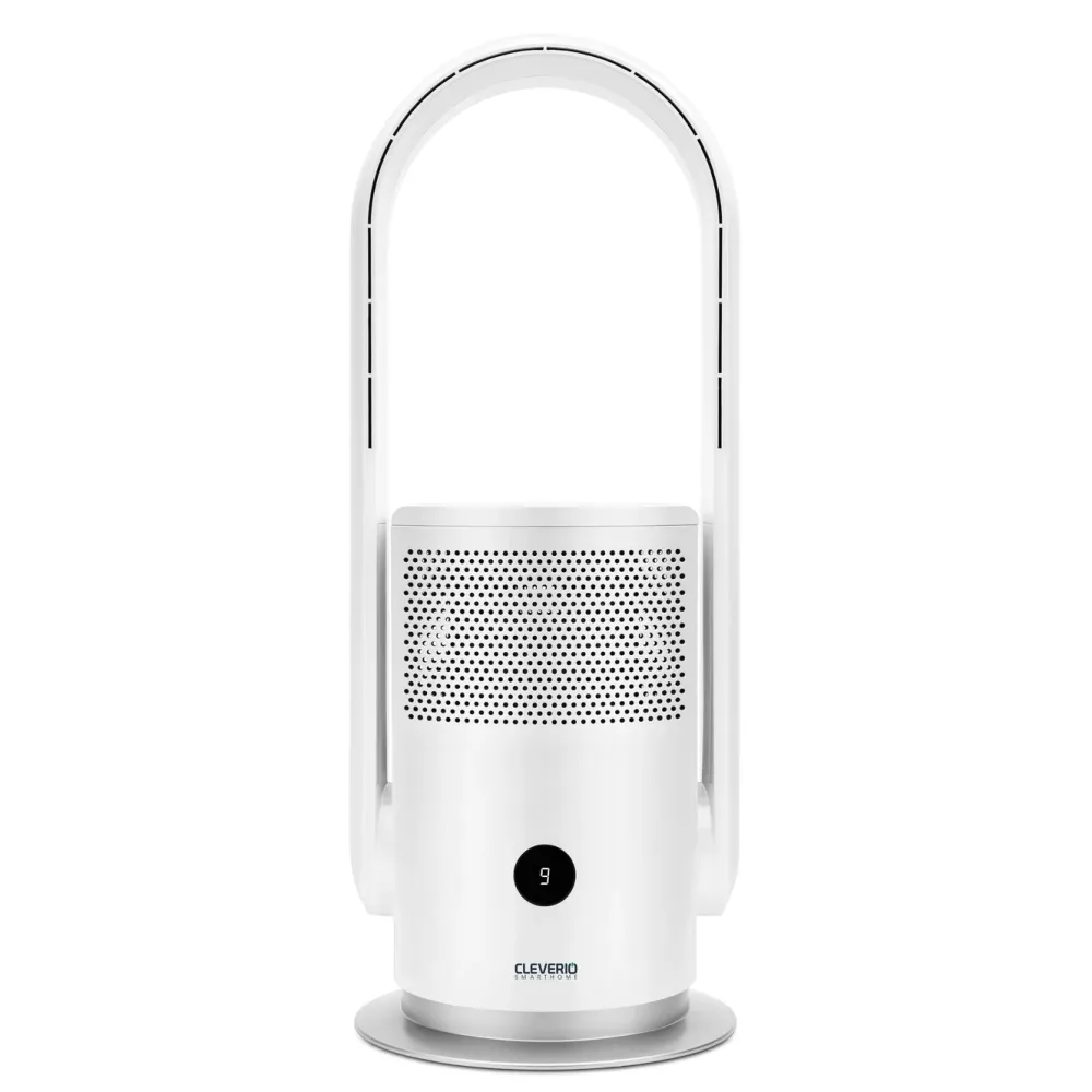 Cleverio Inneklima|AF-F100 Gulvvifte med luftfilter