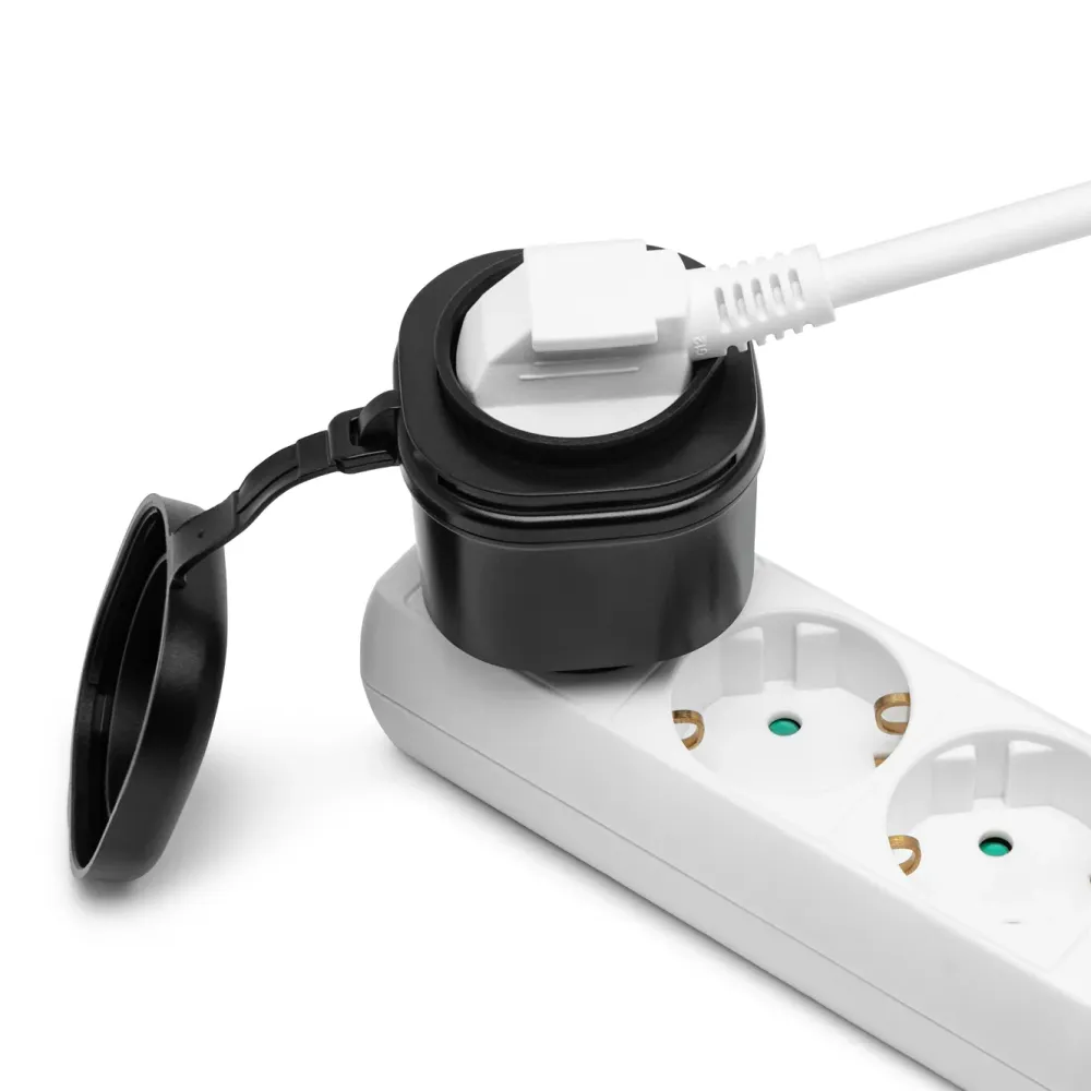 Cleverio Fjernstrømbryter|Startpakke|Mini-fjernstrømbryter for utendørsbruk 3680W 2-pk