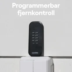 Cleverio Fjernstrømbryter|Startpakke|Mini-fjernstrømbryter for utendørsbruk 3000 W 4-pk.