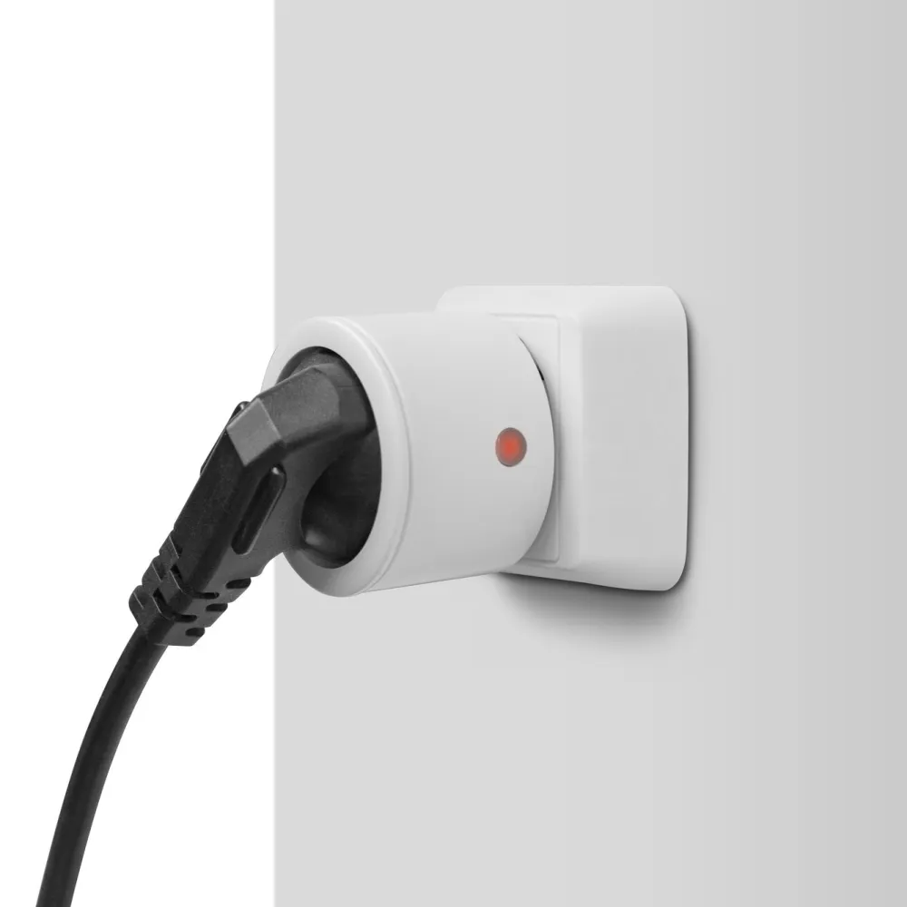 Cleverio Fjernstrømbryter|Smarte Alarmer|Mini-fjernstrømbryter med fjernkontroll 4-pk