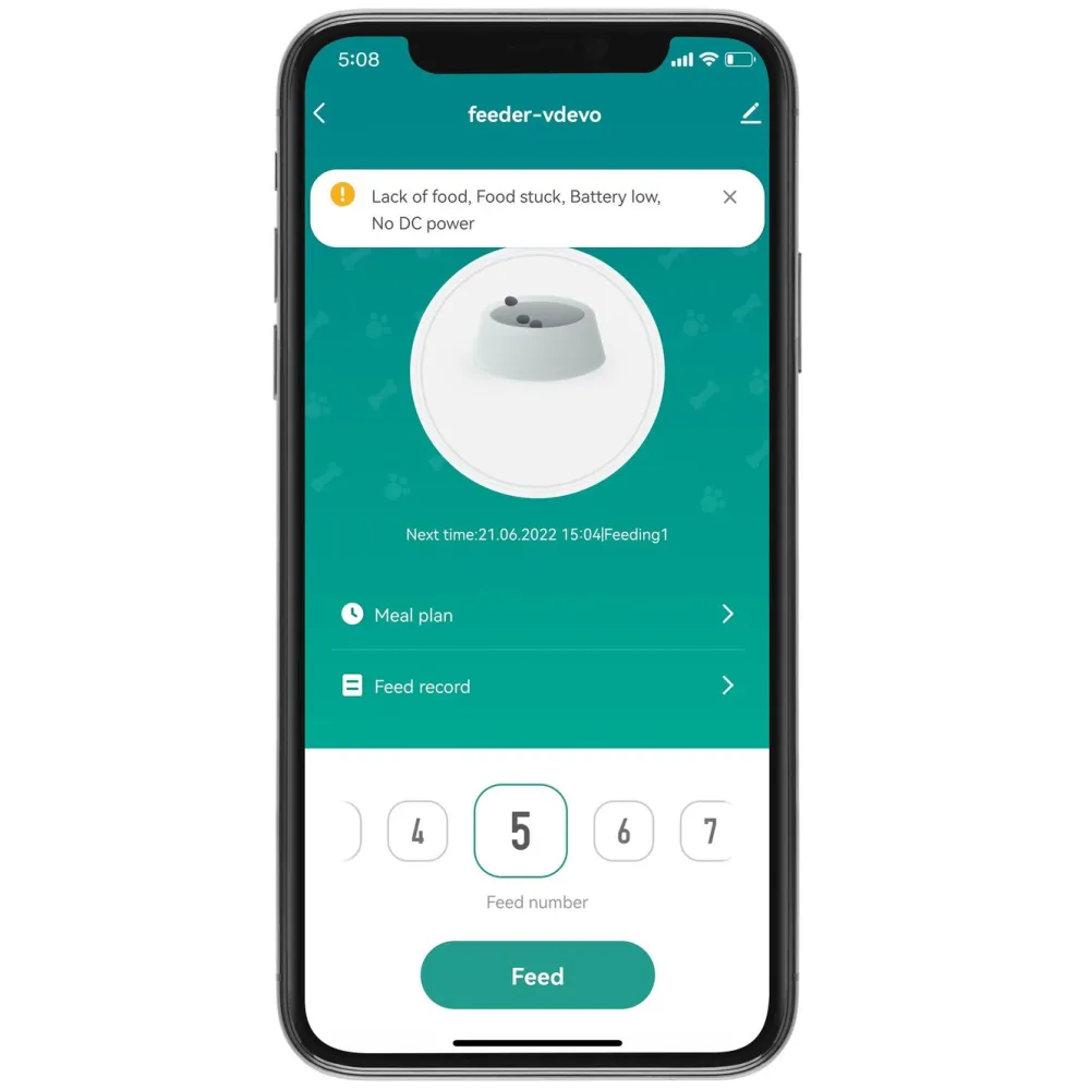 Cleverio Smarte Alarmer|Smarte Sensorer|PF100 Smart Fôrautomat