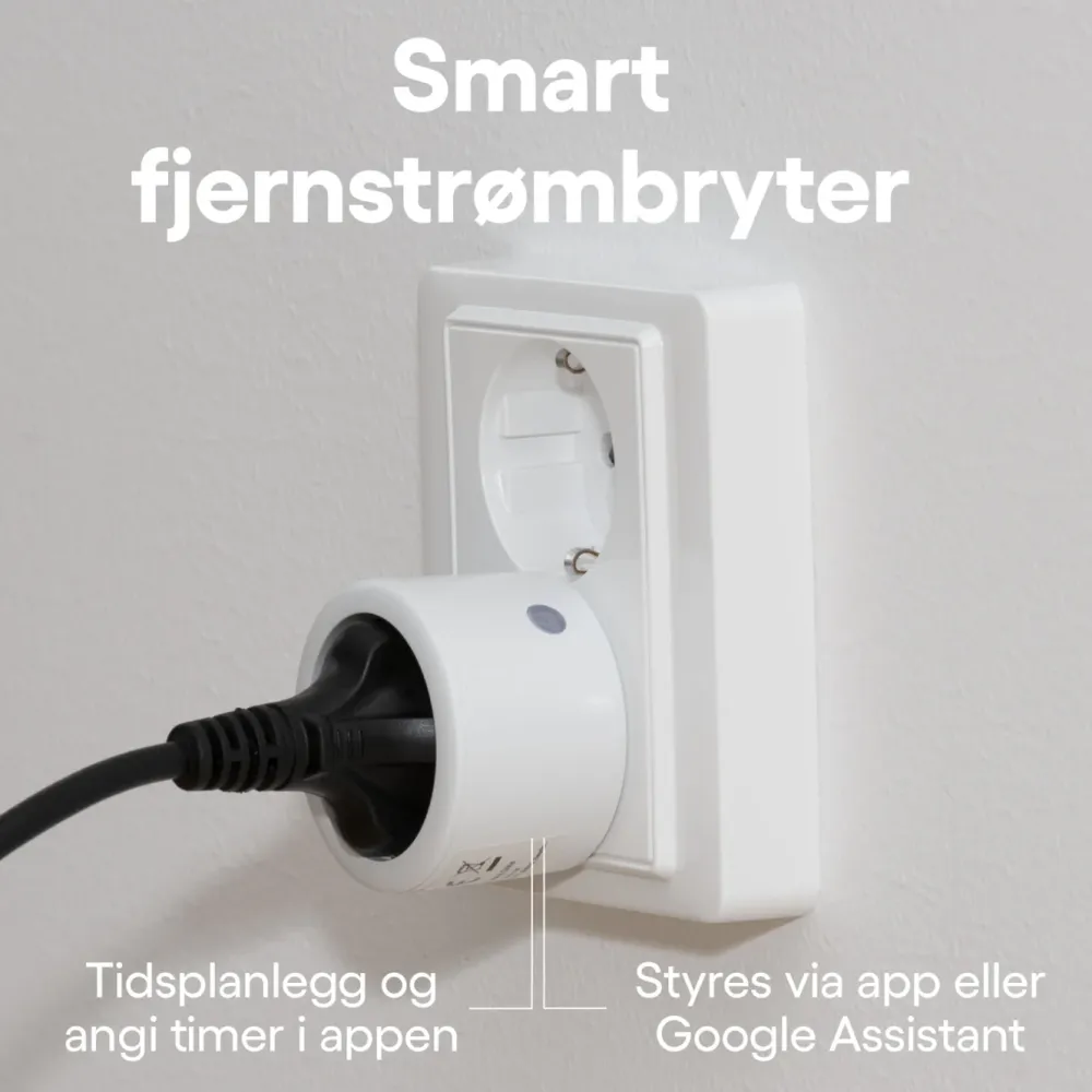 Cleverio Fjernstrømbryter|Smart fjernstrømbryter 2300 W