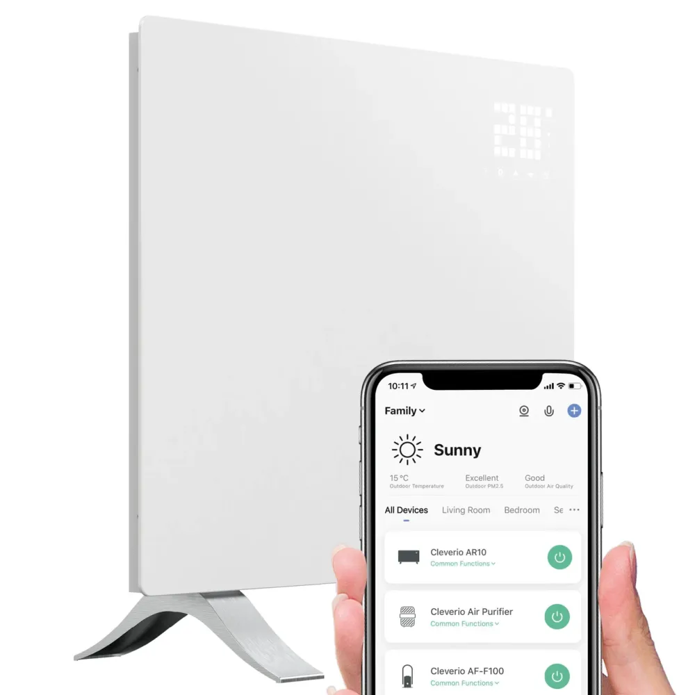 Cleverio Inneklima|Temperaturkontroll|Smartovn 1000 W
