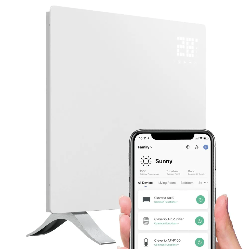 Cleverio Inneklima|Temperaturkontroll|Smartovn 1000 W