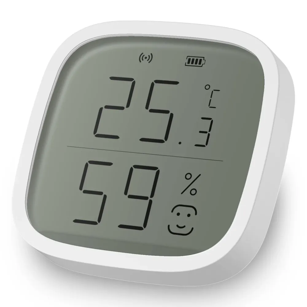 Cleverio Smarte Sensorer|Smart temperaturmåler og hygrometer med Zigbee 3.0