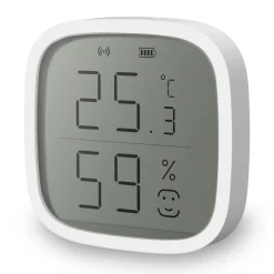 Cleverio Smarte Sensorer|Smart temperaturmåler og hygrometer med Zigbee 3.0