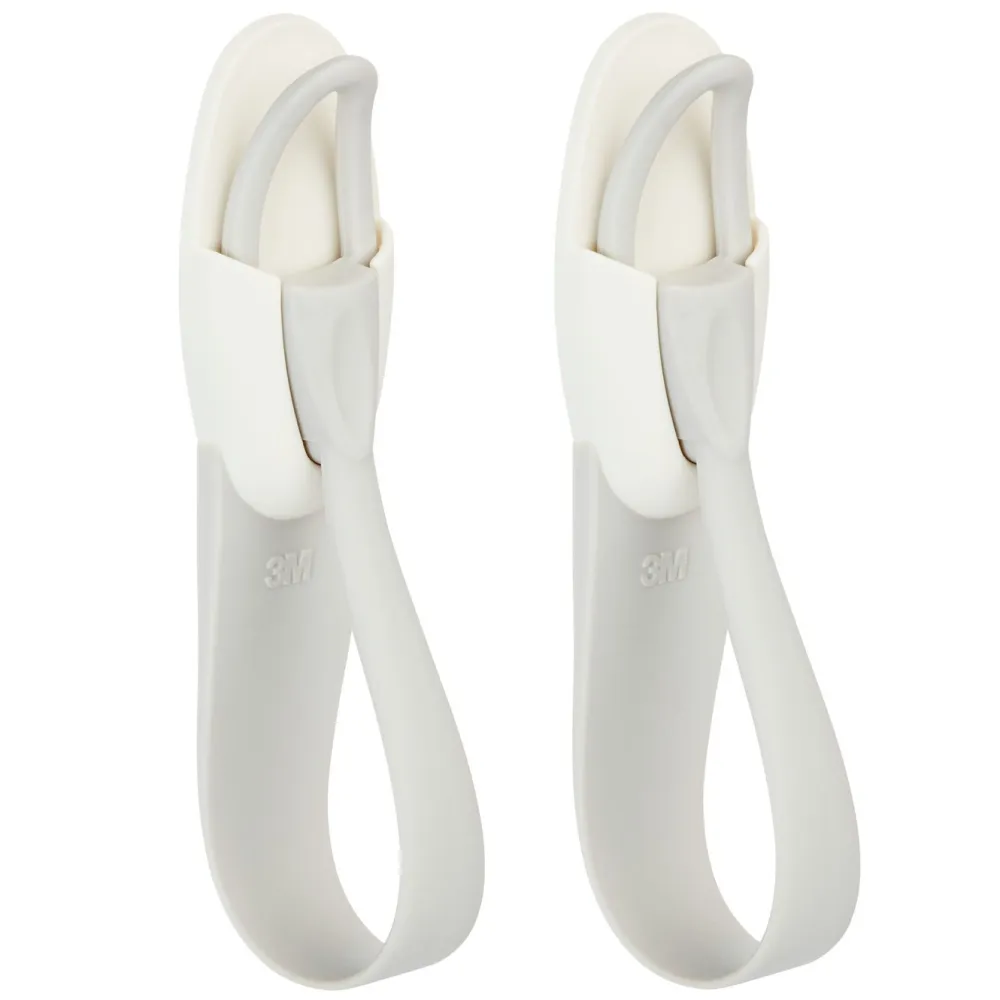 Kjell Kabelhåndtering|Elektrisk Installasjon|Command Kabelholder, stor 2-pk.