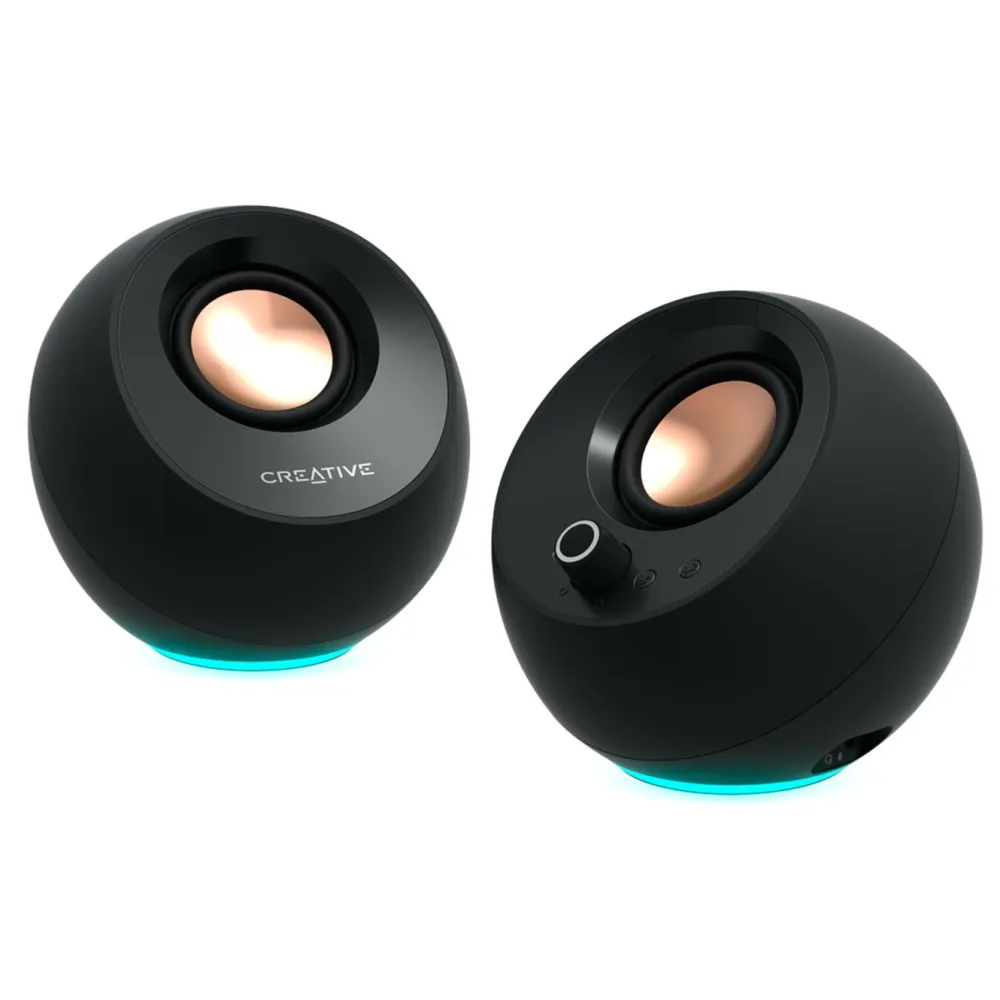 Creative Høyttaler|Stemmeassistenter|Pebble Pro 2.0 USB-C PC-høyttalere